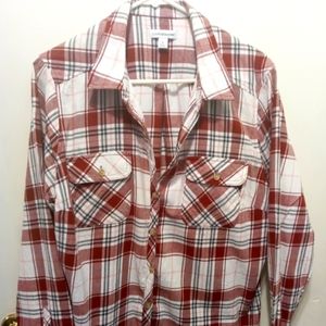 100% Cotton Flannel Button Down